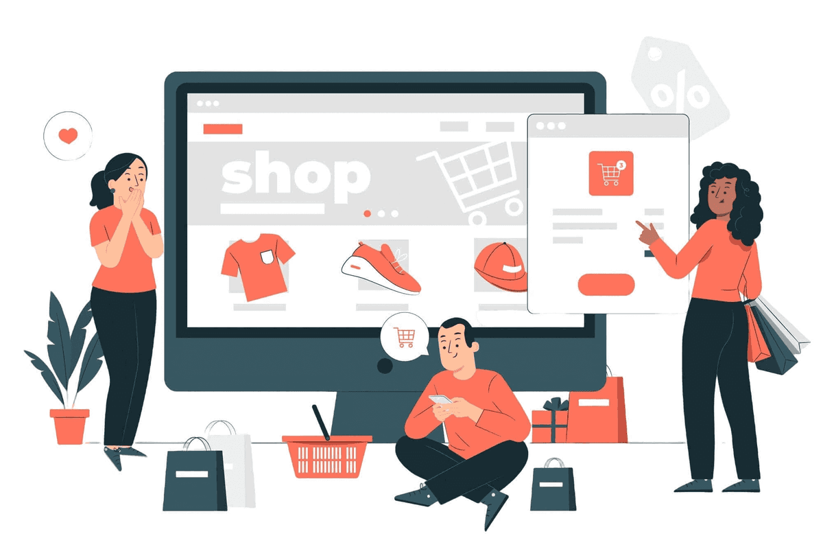 Ecommerce shop png