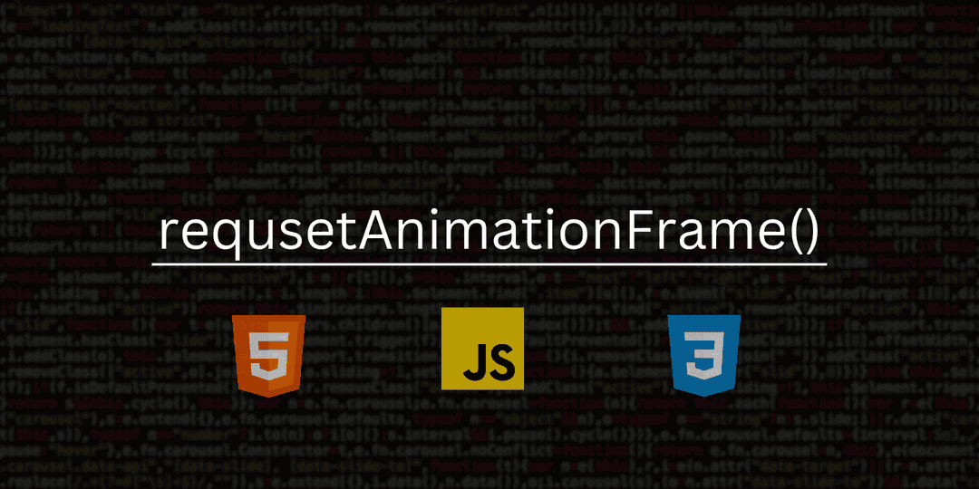 requestanimationframe tutorial banner