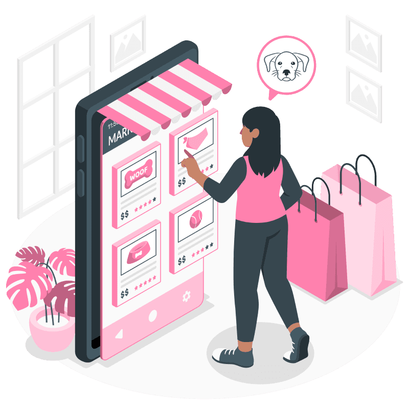 Ecommerce shoping